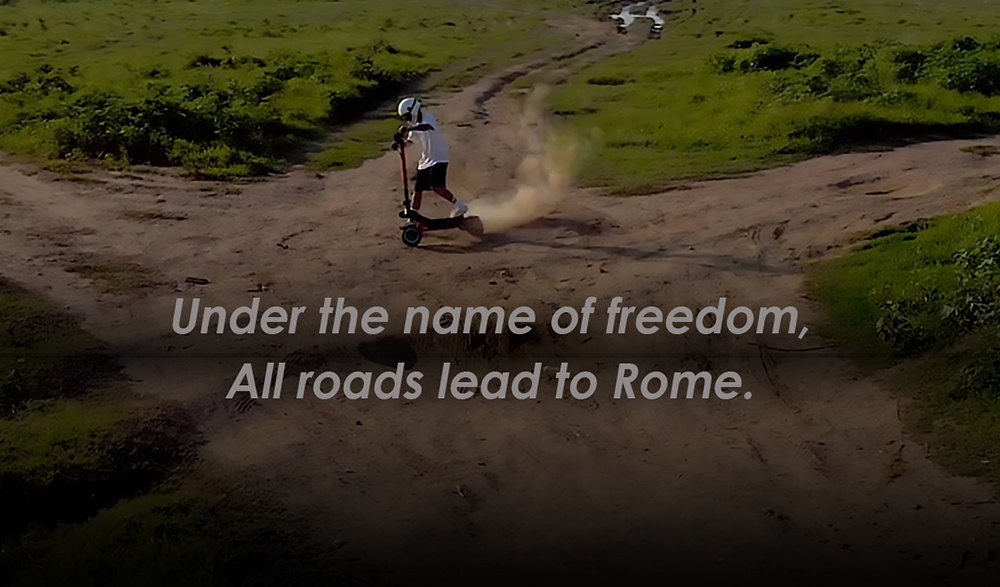 KuKirin G3 Pro 1200 W * 2 Motoren, Offroad-Elektroroller, 10-Zoll-Reifen, 52 V, 23,2 Ah, herausnehmbarer Akku, 80 km Reichweite, 65 km/h Höchstgeschwindigkeit, doppelter Stoßdämpfer, IP54 wasserdicht, doppelte Ölbremsen