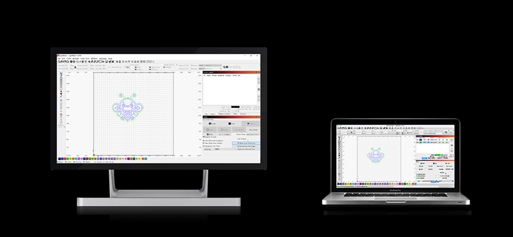 Graveur laser Creality Falcon2 Pro 60 W avec module laser 1,6 W, classe 1 de la FDA, conception entièrement fermée et à tiroir, arrêt de sécurité à couvercle ouvert, assistance pneumatique, caméra intégrée, vitesse maximale de 700 mm/min, 400 x 400 mm