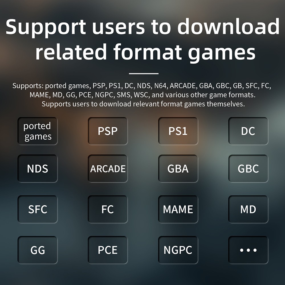ANBERNIC RG40XX H Retro Game Console with RGB Light, 64GB+256GB TF Card with 16000+ Games, LPDDR4 1GB, 640*480P IPS Screen, 3200mAh Battery for 6 Hours Autonomy, Linux OS, 5G Wifi Bluetooth, Moonlight Streamin - Grey