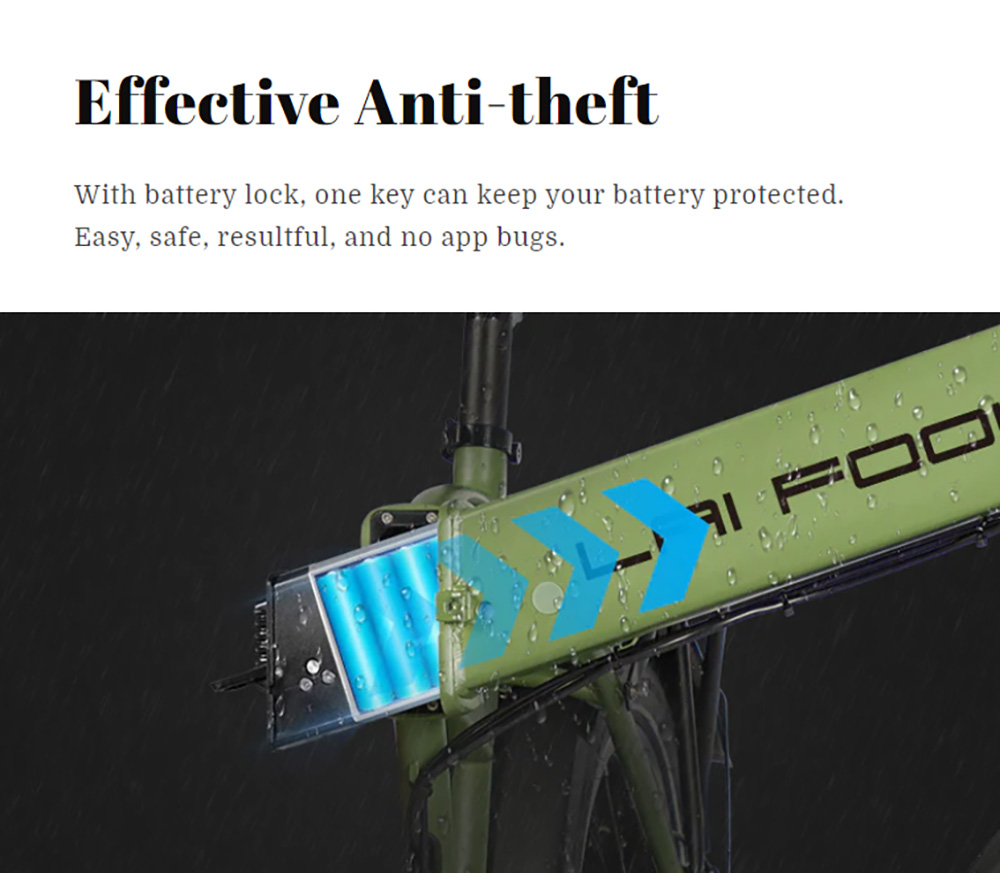 LAIFOOK Cityfun Electric Bike, 250W Brushless Motor, 48V 10.4AH Battery, 20 x 4.0 Inch Fat Tires, 25km/h Max Speed, 70km Range, Hydraulic Front Suspension, Mechanical Disc Brake, Shimano 7 Speed, LCD Display - Orange