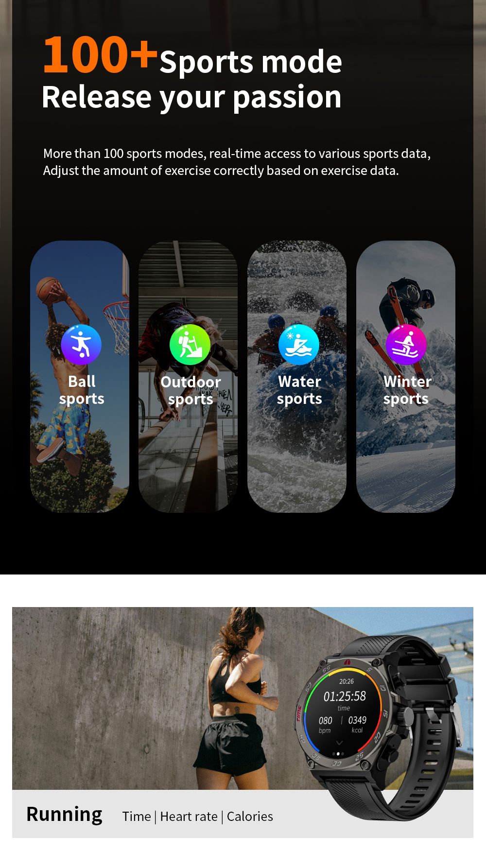 LOKMAT TIME GT 2-in-1 Smartwatch with TWS Earphones, 1.508 AMOLED HD Screen, 24-hour Health Monitoring, Al Voice, 100+ Sports Modes