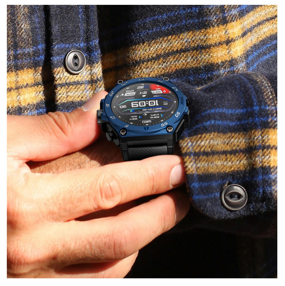 LOKMAT TIME GT 2-in-1 Smartwatch with TWS Earphones, 1.508 AMOLED HD Screen, 24-hour Health Monitoring, Al Voice, 100+ Sports Modes