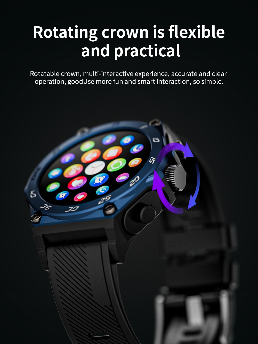 LOKMAT TIME GT 2-in-1 Smartwatch with TWS Earphones, 1.508 AMOLED HD Screen, 24-hour Health Monitoring, Al Voice, 100+ Sports Modes