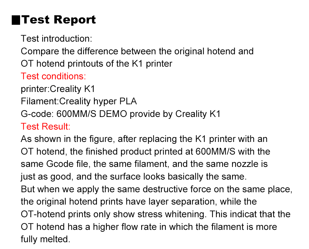 Trianglelab CHCB-OTC Updated Hotend, PT1000 Thermistor, 0.4mm CR6-SE Brass Nozzle, for Creality K1C/K1/K1 MAX (2024 Version)