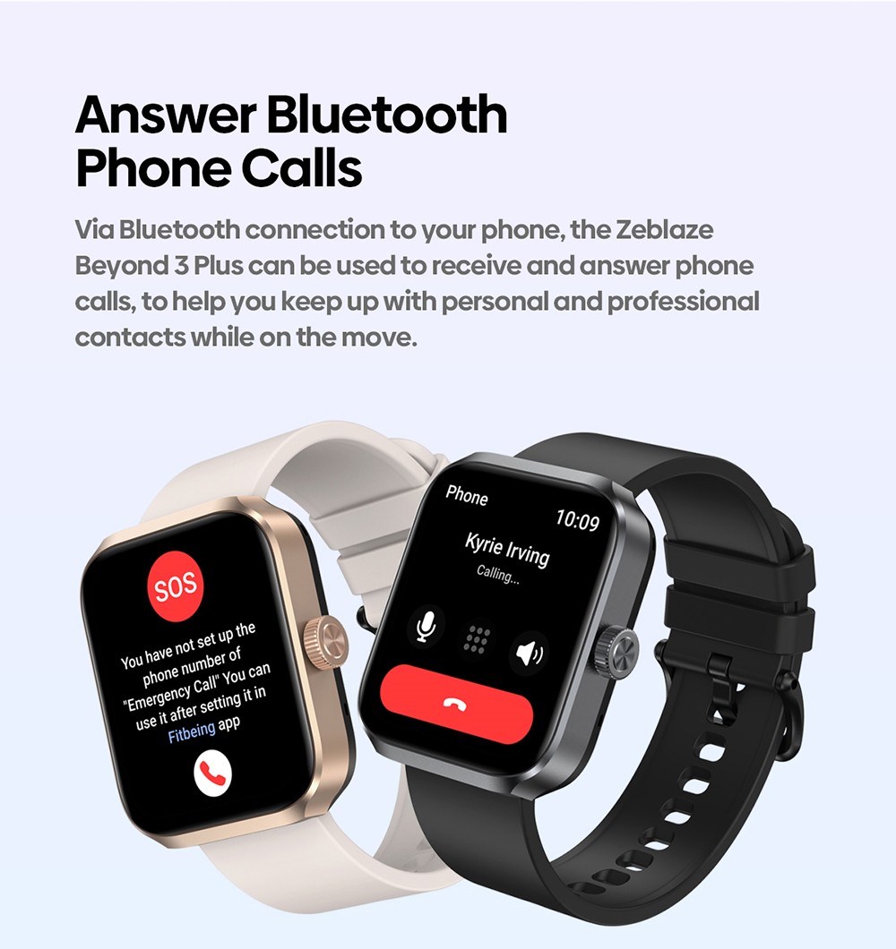Zeblaze Beyond 3 Plus Smartwatch, 1.78