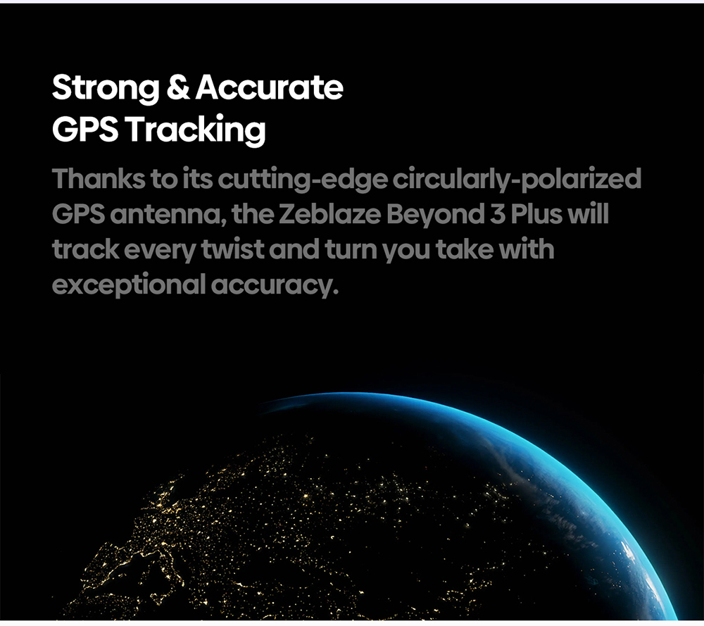 Zeblaze Beyond 3 Plus Smartwatch, 1.78'' AMOLED Screen, Health Monitoring, GPS Positioning, Bluetooth Calling, 60+ Workout Modes, 3ATM Waterproof - Golden