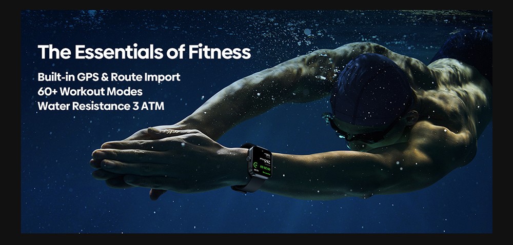 Zeblaze Beyond 3 Plus Smartwatch, 1.78'' AMOLED Screen, Health Monitoring, GPS Positioning, Bluetooth Calling, 60+ Workout Modes, 3ATM Waterproof - Golden