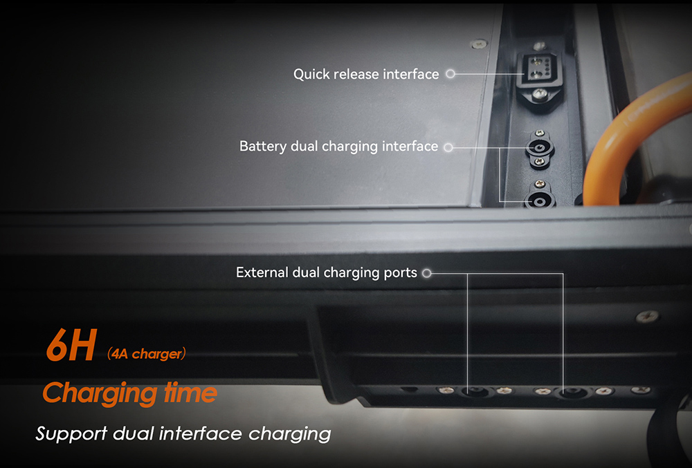 KuKirin G3 Pro 1200 W * 2 Motoren, Offroad-Elektroroller, 10-Zoll-Reifen, 52 V, 23,2 Ah, herausnehmbarer Akku, 80 km Reichweite, 65 km/h Höchstgeschwindigkeit, doppelter Stoßdämpfer, IP54 wasserdicht, doppelte Ölbremsen