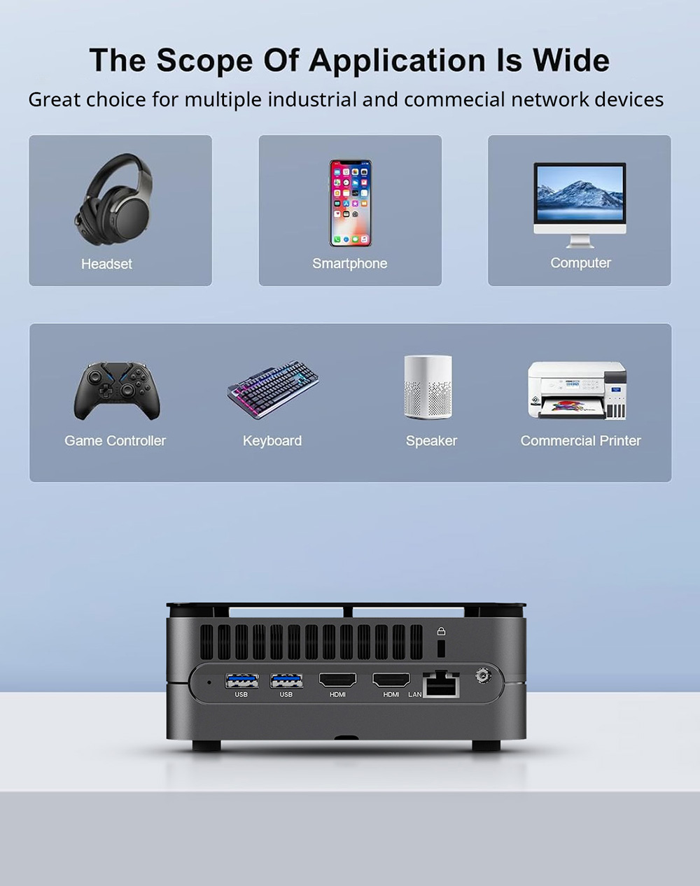 OUVIS F1T Mini PC, Intel Core i9-11900H 8 Core Up to 4.90GHz, 16GB DDR4 3200MHz RAM 1TB NVMe SSD, 2xHDMI2.0 1xType-C 4K@60Hz Triple Display, WiFi 6 Bluetooth 5.2, 4xUSB3.2, 1Gbps RJ45 LAN, 3.5mm Audio Out, Desktop Computer Small PC for Business Home