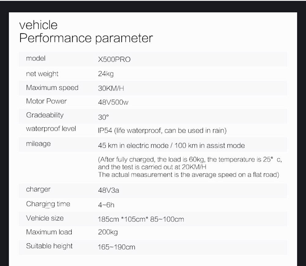 Vélo électrique pliable Bezior X500 Pro, moteur 500 W, batterie 48 V 10,4 Ah, pneu intégré 26 pouces, vitesse maximale 30 km/h, autonomie 100 km, Shimano 7 vitesses, frein à disque mécanique, suspension à ressort à huile avant et arrière, écran LCD, étanchéité IP54 - Noir Jaune