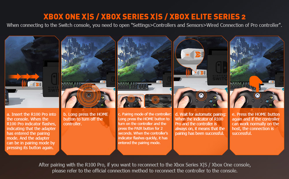 BIGBIG WON R100 Pro Game Controller Adapter