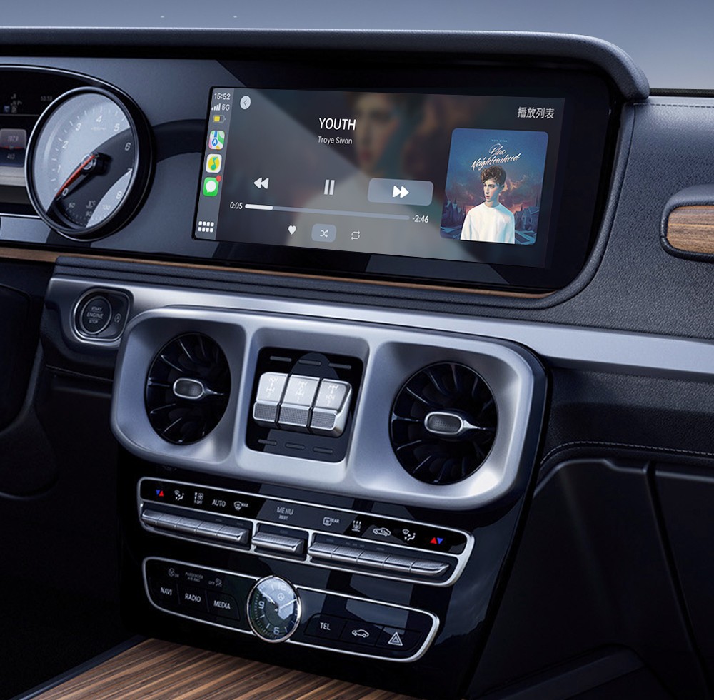 DriFox A21 Wired to Wireless Carplay Adapter, Plug & Play, Auto-Connect, 5.8GHz Fast Data Transmission, Voice Assistant - Green