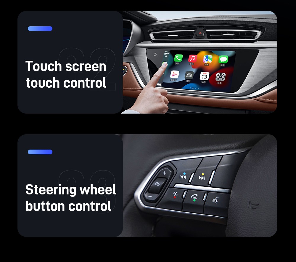 DriFox A21 Wired to Wireless Carplay Adapter, Plug & Play, Auto-Connect, 5.8GHz Fast Data Transmission, Voice Assistant - Green