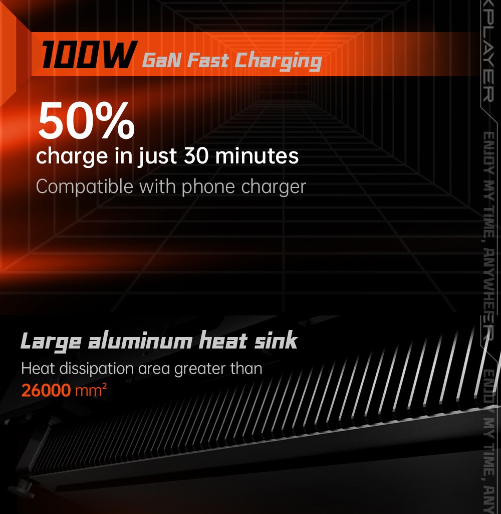 One Netbook OneXPlayer X1 Mini Handheld Gaming PC, AMD Ryzen 7 8840U 8 Cores Max 5.1GHz, 8.8'' 2560*1600 144Hz LTPS Screen, 32GB LPDDR5x RAM 1TB SSD, 2*USB4 1*USB3.2 1* TF Card Slot 1* Oculink 1*Audio, Harman Sound System, 65.02Wh Battery - US Plug