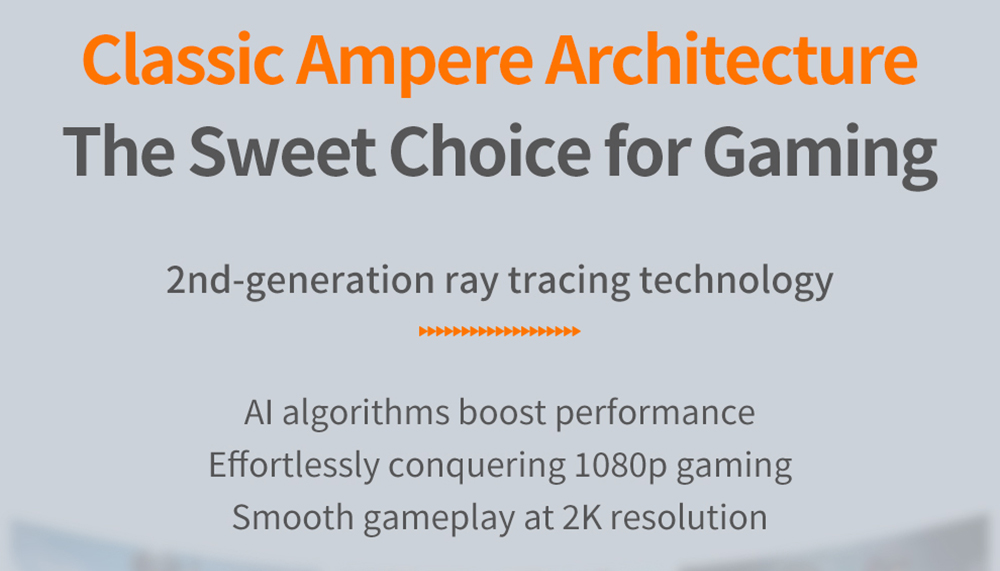 PELADN RTX 3060 Ti Graphics Card, 8GB GDDR6, 8Pin 256bits, 200W, PCI Express 4.0, 3*DP 1*HDMI, Dual-fan