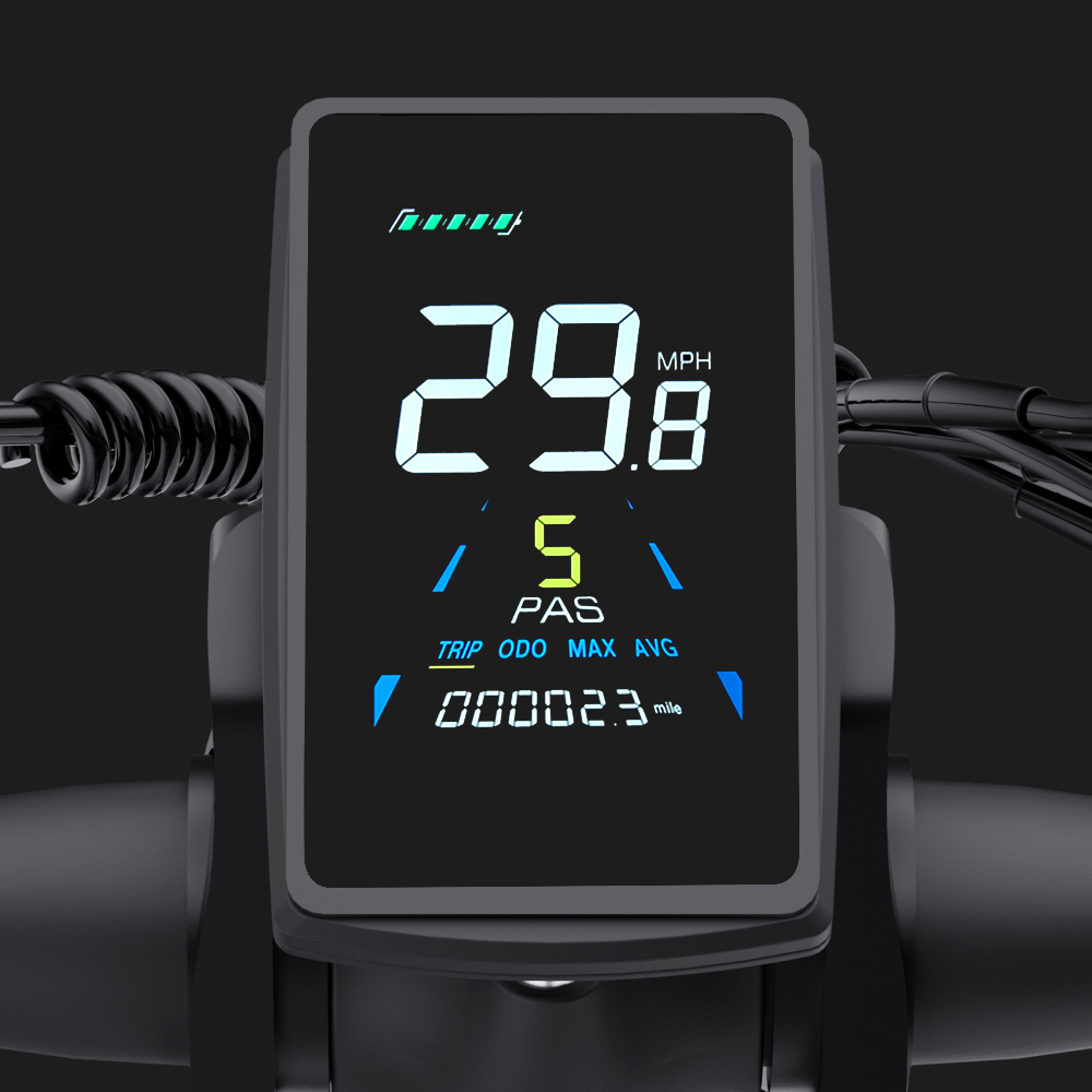 Ridstar H20 Pro Electric Bike, 1000W*2 Motor, 48V 23AH Battery, 20*4 Inch Fat Tires, 49km/h Max Speed, 112km Range, Hydraulic Disc Brake, Front and Rear Shock Absorber, Shimano 7-speed