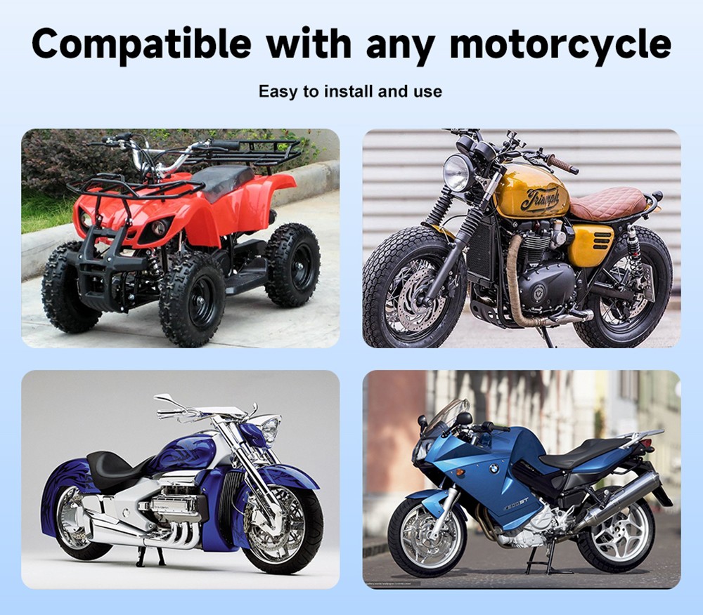 SD5005 5inch 2.5D IPS Motorcycle MP5 Player, Dual Bluetooth Connection, 800*480 Resolution, IP67 Waterproof, Support Carplay/ Mirrorlink/ Android Auto/ TF Card