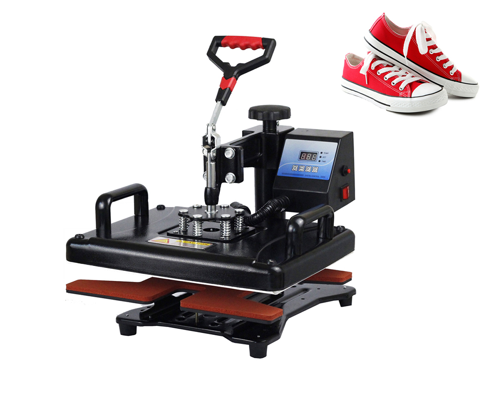 SHUOHAO 15-in-1-Hitzepresse, Sublimationsdrucker/Wärmeübertragungsmaschine, Stift-Hitzepresse für Tassen/Kappen/T-Shirts/Schuhe/Bo