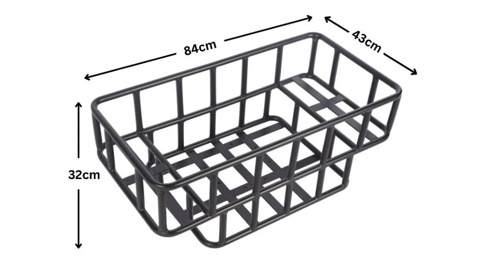 FAFREES F20 Mate Enlarged Rear Basket+Free Front Rack Basket