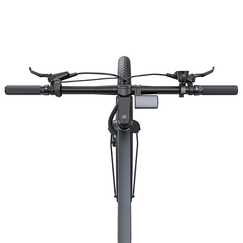 ENGWE P275 Pro City Electric Bike, 27.5'' Spoke Tires, 250W Bafang Brushless Mid-drive Motor, 3-level Automatic Gear Shifter, 36V 19.2Ah Removable Battery, 260km Max Range, Front & Rear Hydraulic Disc Brake - Black Orange