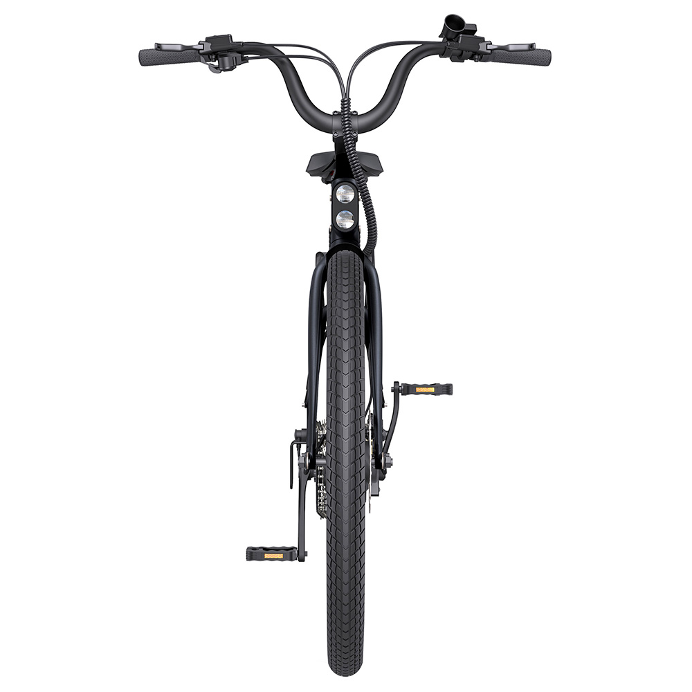 ENGWE P275 ST Urban Electric Bike, 250W Brushless Mid-drive Torque Sensor Motor, 36V 19.2Ah Removable Battery, 260km Max Range, Hydraulic Disc Brake, 27.5'' Spoke Tires, SHIMANO 9-speed - Black