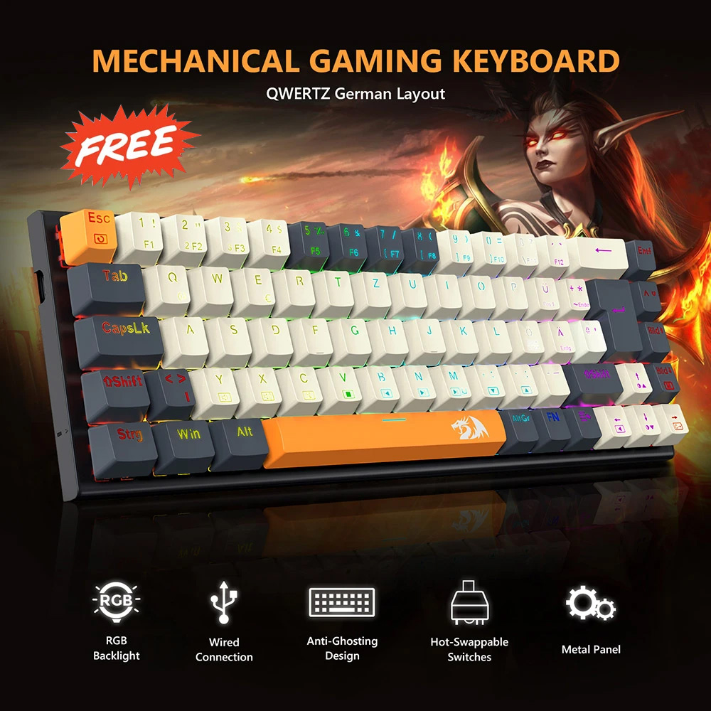 OUVIS F1K Mini-PC, AMD Ryzen 7 7735HS 8 Kerne bis zu 4,75 GHz, 16 GB RAM 1 TB SSD, 2 * HDMI + 1 * Typ-C 4K 60 Hz Dreifach-Display, WiFi 6 Bluetooth 5.2, 4 * USB 3.2 1 * RJ45 1 * Audio - EU-Stecker