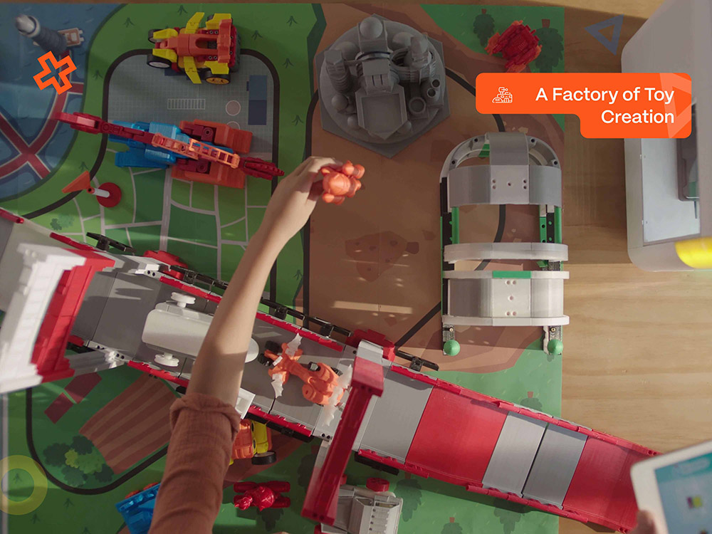 AOSEED X-MAKER 3D Printer for Kids and Beginners, Leveling-Free Bed, Wi-Fi Printing, Ultra Silent, App Control, PLA/ABS Filament Supported