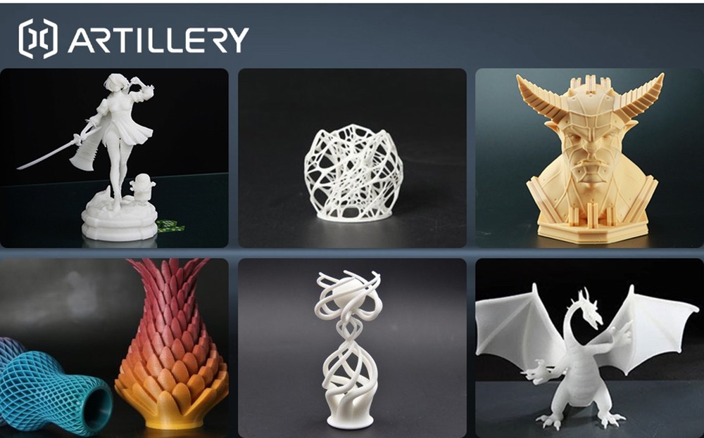 Artillery Sidewinder X3 Plus 3D Printer, Auto-Leveling, 300mm/s Max Printing Speed, Dual-Gear Direct Extruder, 300*300*400mm