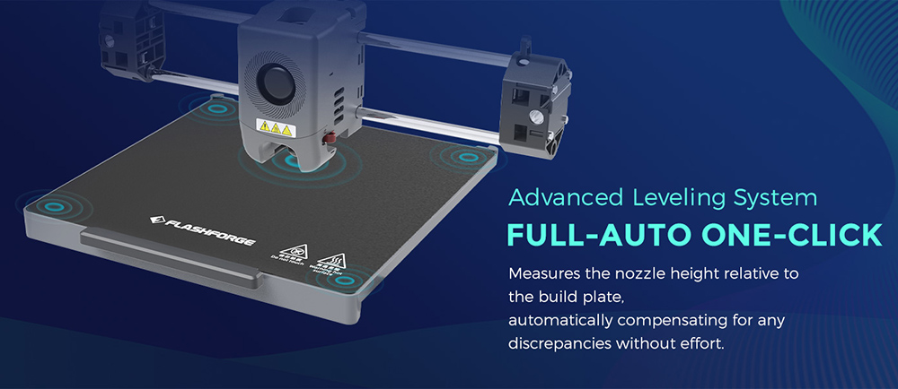 Flashforge Adventurer 5M Pro 3D Printer, Auto Leveling, 600mm/s Max Printing Speed, Remote Camera Monitoring, Filament Runout Reminder, Dual Air Filtration System, Automatic Shutdown, 50dB Silent Printing, WiFi Connection, 220x220x220mm