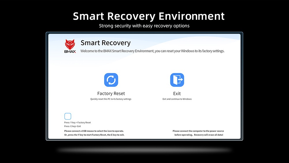 BMAX B6 Plus Mini PC, Intel Core i3-1000NG4 up to 3.2GHz, 12GB LPDDR4 512GB SSD, 2xHDMI Full Feature Type-C 4K Triple Display, 3xUSB3.0 1000Mbps RJ45 LAN, Wi-Fi 5 BT 4.2 3.5mm Audio, Windows 11 Pro - EU