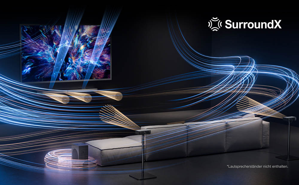 Ultimea Nova S80 Soundbar-Subwoofer-Lautsprecher-Kit, 5.1.2-Kanal, 4K HDR-Passthrough, Dolby Atmos-Dekodierung, 520 W Spitzenleistung