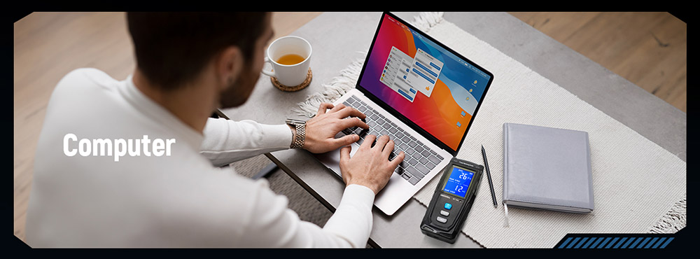 ERICKHILL RT-100 EMF Meter, Hand-held Electromagnetic Field Radiation Detector