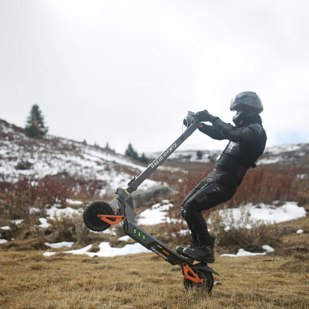 KuKirin G1 Pro Folding Electric Scooter, 10-inch Pneumatic Tire, 2*800W Motor, 48V 20.8Ah Battery, 55km Max Speed, 70km Range, Disc Brake, 13 lights Ambient Lights