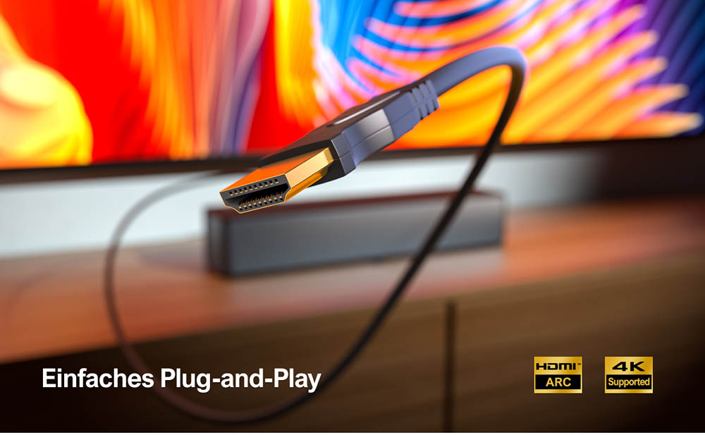 Ultimea Poseidon D50 5.1 Kanal Soundbar mit Subwoofer und hinteren Surround-Lautsprechern, einstellbarer Surround-Pegel, 3 EQ-Modi