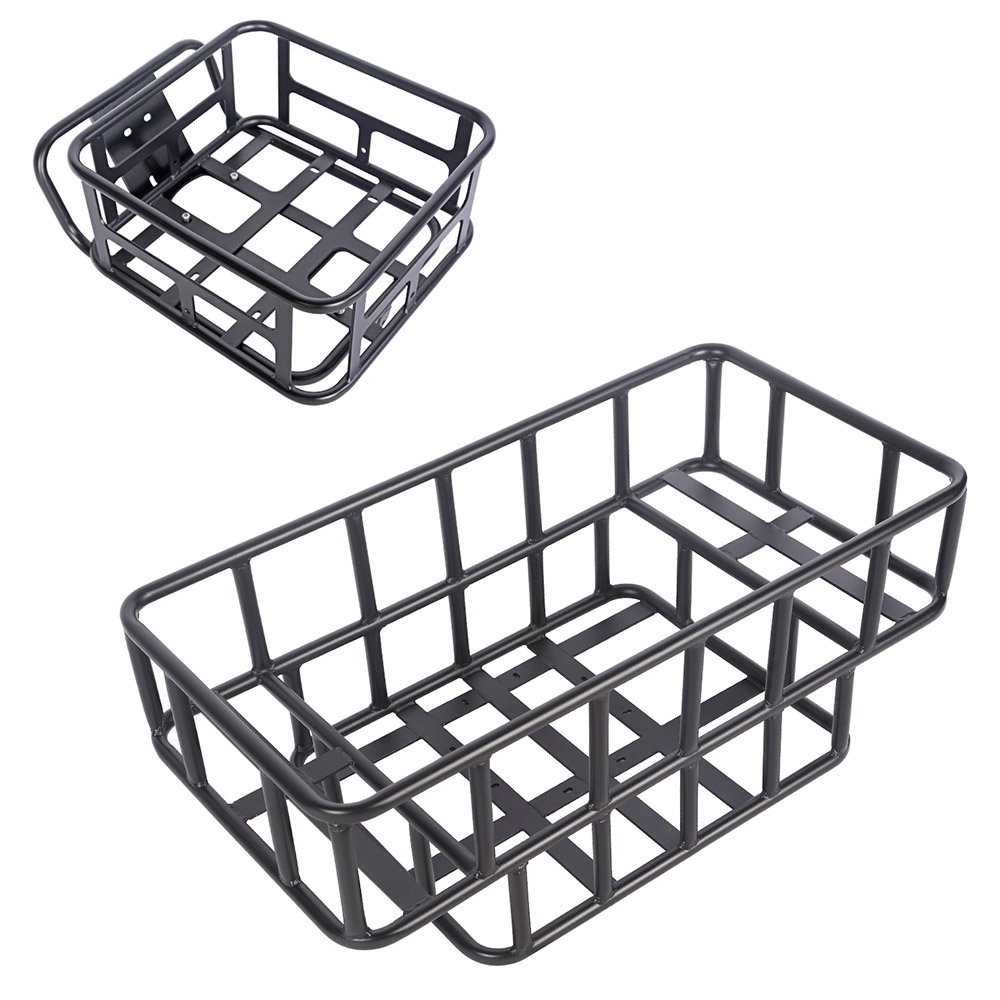 Fafrees F20 Mate Electric Tricycle Standard Version + Enlarged Rear Rack + Front Basket 500W Motor 48V/18.2Ah Battery 20*3.0-inch Fat Tire 110km Max Range Hydraulic Disc Brake - Black