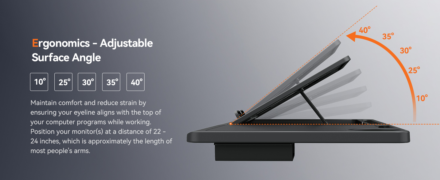 NEWTRAL MagicH-BPro Ergonomic Chair with Detachable Workstation Desktop, Auto-Following Backrest Headrest, Adaptive Lower Back Support, Adjustable Armrest, 4 Positions to Lock - Black