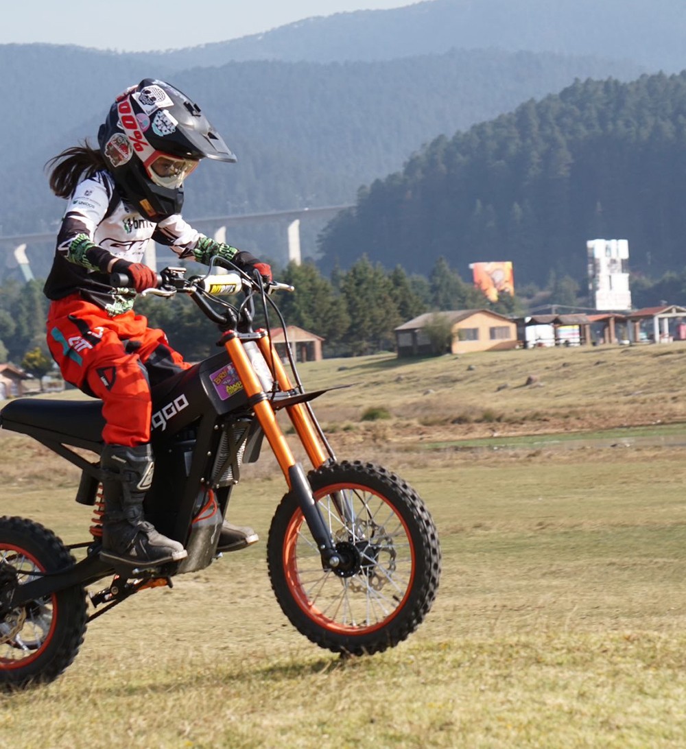 KUGOO Wish 01 Electric Mountain Bike, 1500W Motor, 48V 21Ah Battery, 55km/h Max Speed, 50km Range, 14-inch Front Tire + 12-inch Rear Tire, Hydraulic Suspension, Hydraulic Brake