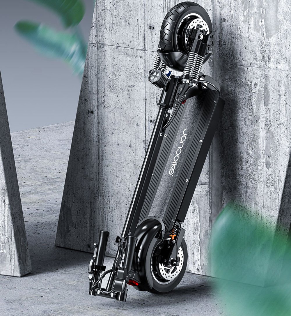 Refurbished JANOBIKE T10 Folding Electric Scooter 1000W Motor 52V/23Ah Battery 10 Inch Tire Containing Seat