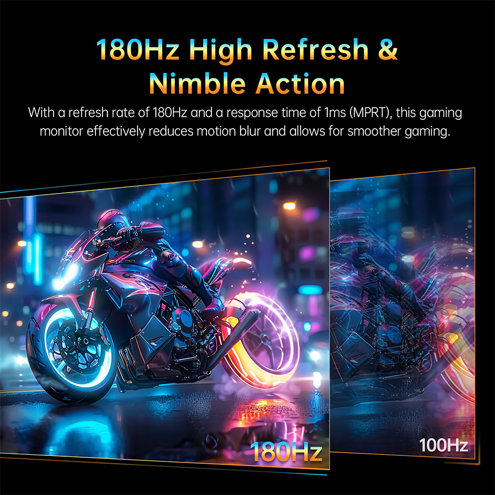 KTC H32S17 Gaming-Monitor 32 Zoll 2560x1440 QHD 180Hz HVA Curved 1500R