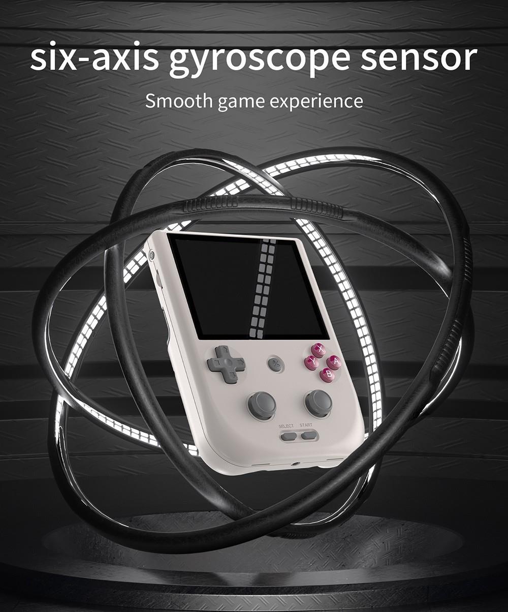 Refurbished ANBERNIC RG405V Game Console, 4GB LPDDR4 128GB eMMC, Android 12, 5G WiFi, Bluetooth 5.0, 128GB TF Card 3172 Games, Moonlight Streaming - Grey