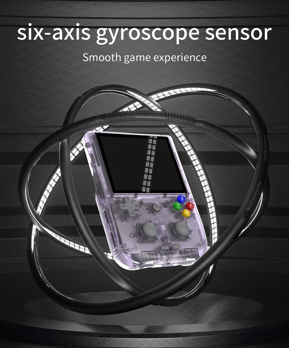 Refurbished ANBERNIC RG405V Game Console, 4GB LPDDR4 128GB eMMC, Android 12, 5G WiFi, Bluetooth 5.0, 128GB TF Card 3172 Games Purple