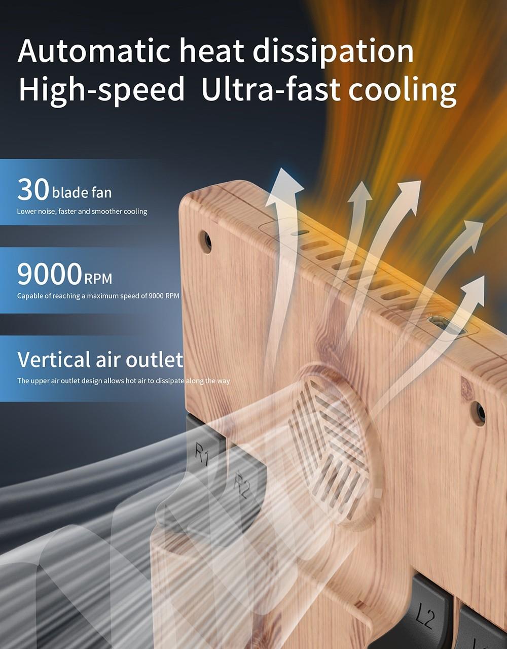 Refurbished ANBERNIC RG405V Game Console, 4GB LPDDR4 128GB eMMC, Android 12, 5G WiFi, Bluetooth 5.0 - Wood Color