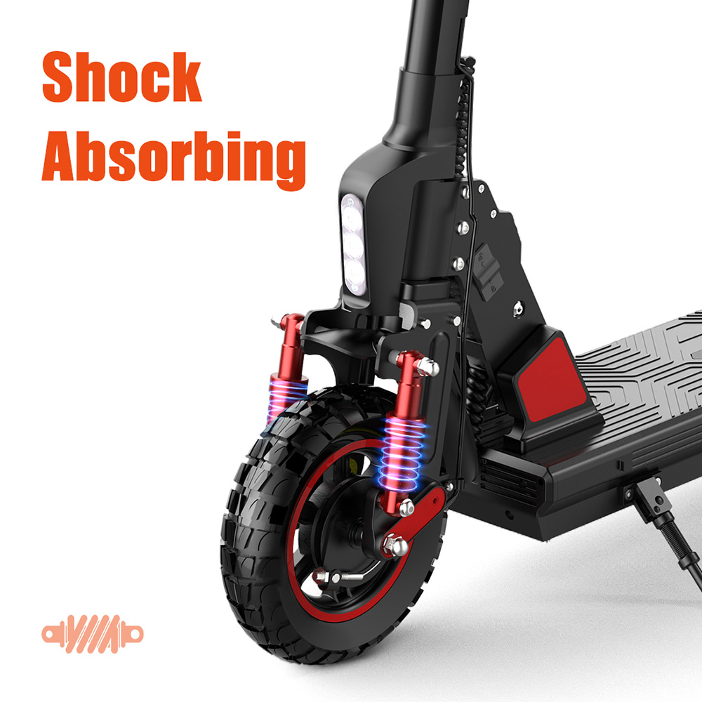BOGIST C1 Pro Folding Electric Scooter, 10-inch Tire, 500W Motor, 48V 15Ah Battery, 45km/h Max Speed, 45km Range, Removable Seat