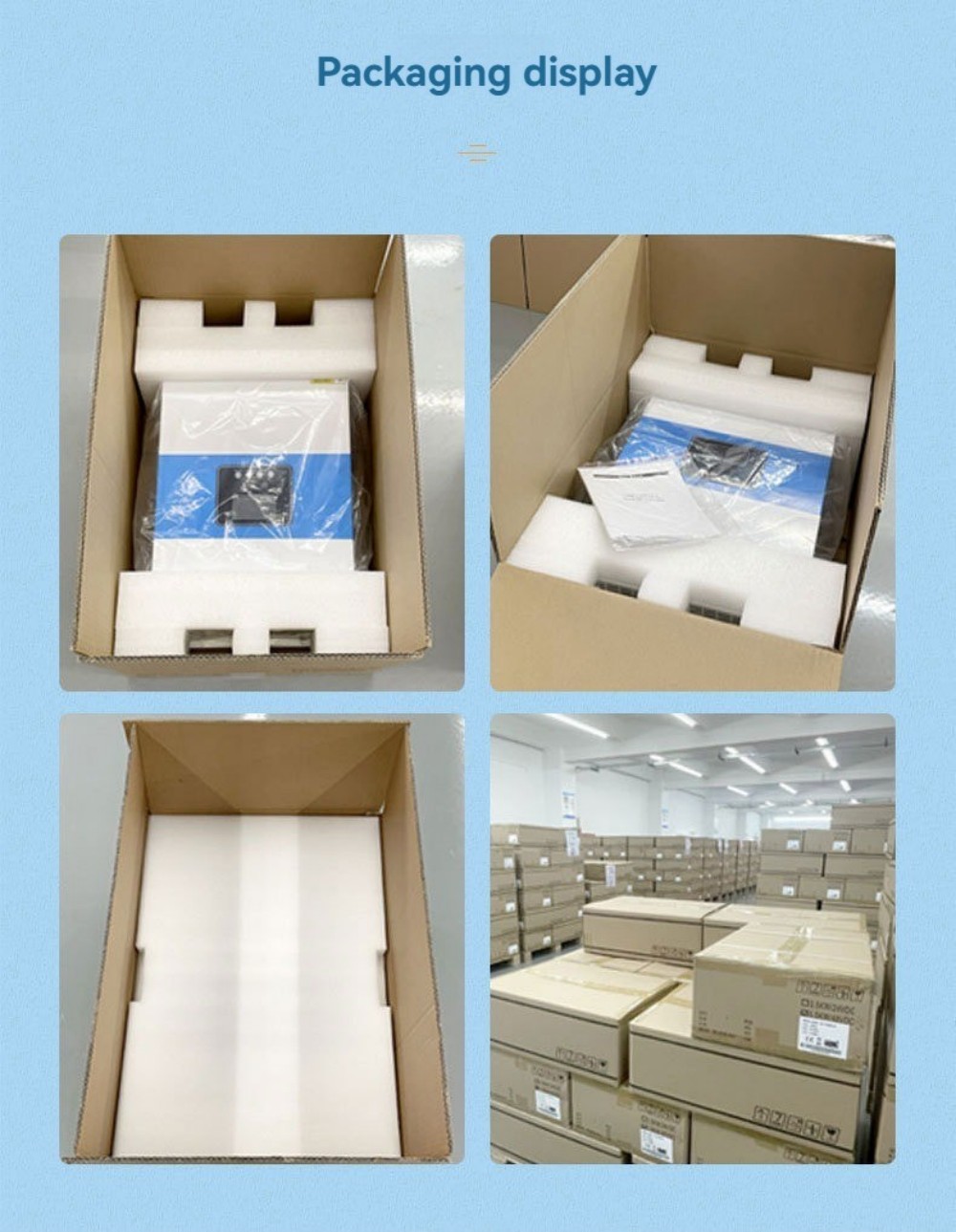 DAXTROMN 5500W Solar Inverter, Parallel Type Support to 3 Phase, 5000W Pure Sine Wave, Max 100A MPPT, Max 500VDC PV Input