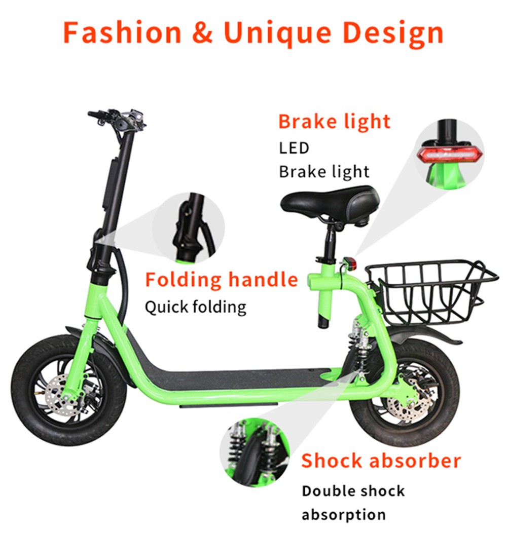 Refurbished Eswing M11 Electric Scooter Black