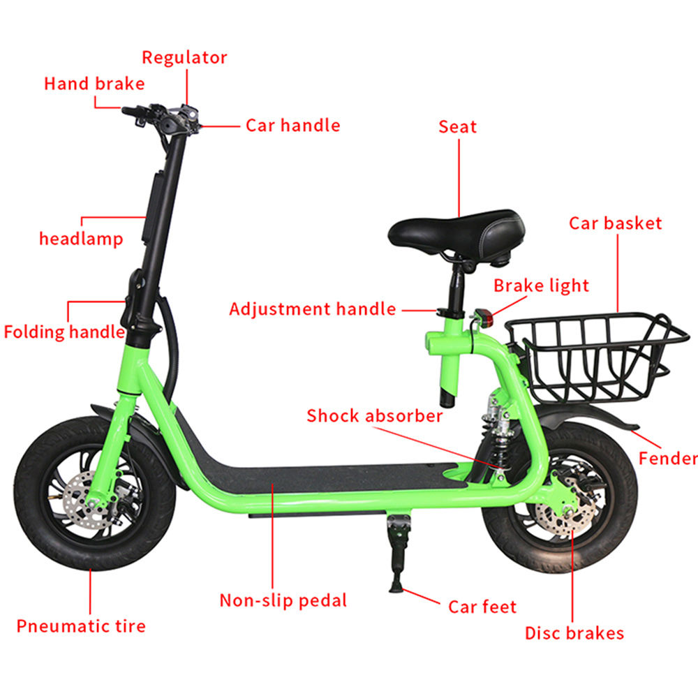 Refurbished Eswing M11 Electric Scooter Black