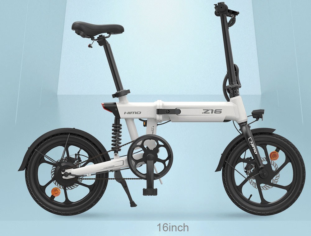 Refurbished HIMO Z16 Electric Bicycle Folding design White
