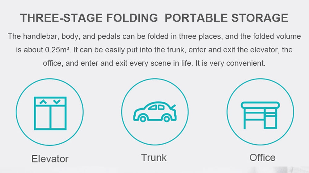 Refurbished HIMO Z16 Electric Bicycle Folding design White