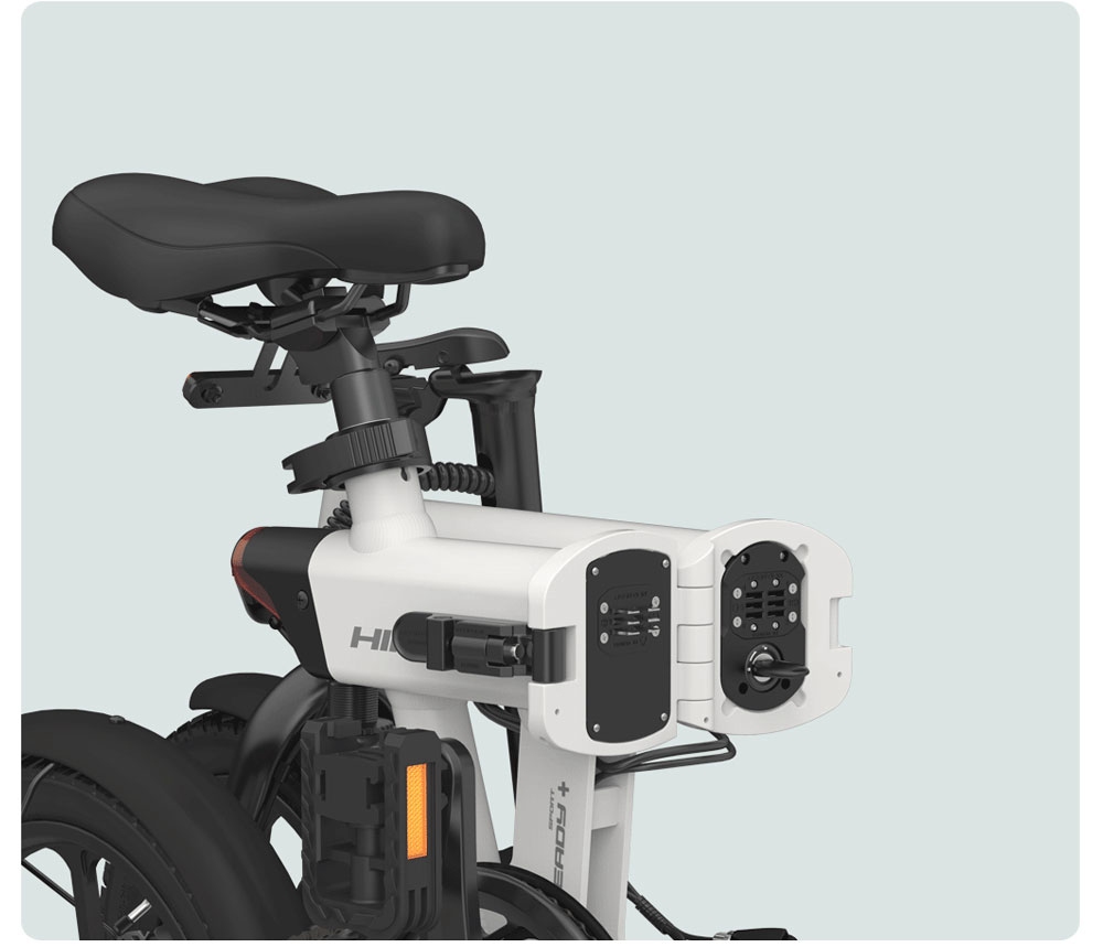 Refurbished HIMO Z16 Electric Bicycle Folding design White