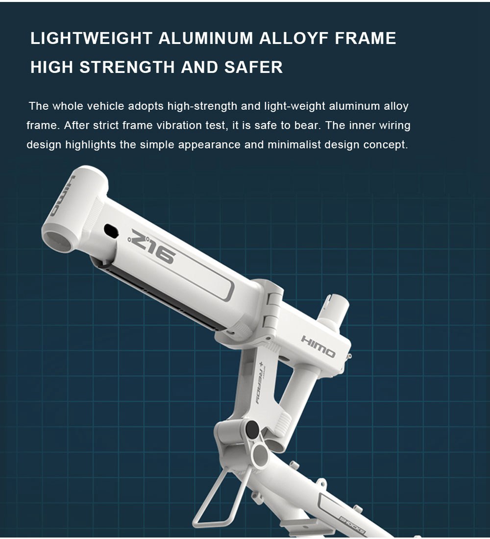 Refurbished HIMO Z16 Electric Bicycle Folding design White